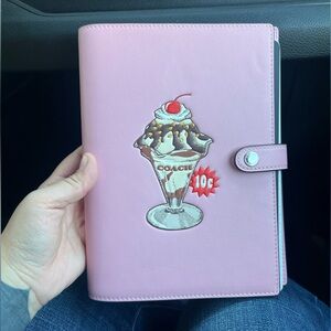 Coach Sundae Notebook